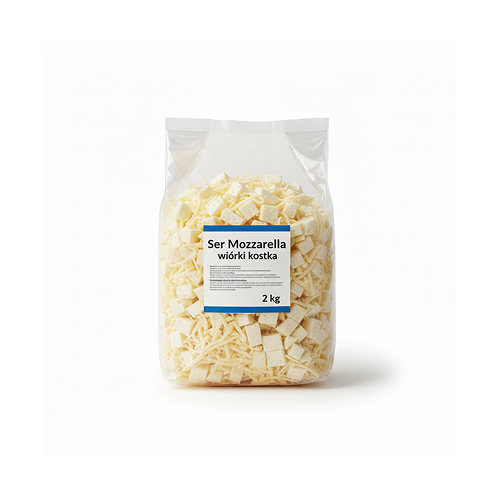 Ser mozzarella wiórki nitka 2 kg
